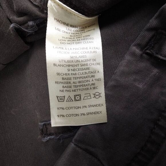 ANTHROPOLOGIE Pilcro Low Rise Chino Pant Pleated Minimalist Casual Workwear - Picture 9 of 10